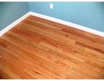 Hardwoods in living room