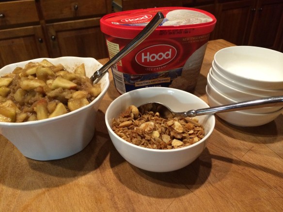 Gluten free easy apple delight 