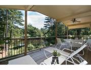 deck view to pond 9 Horseshoe