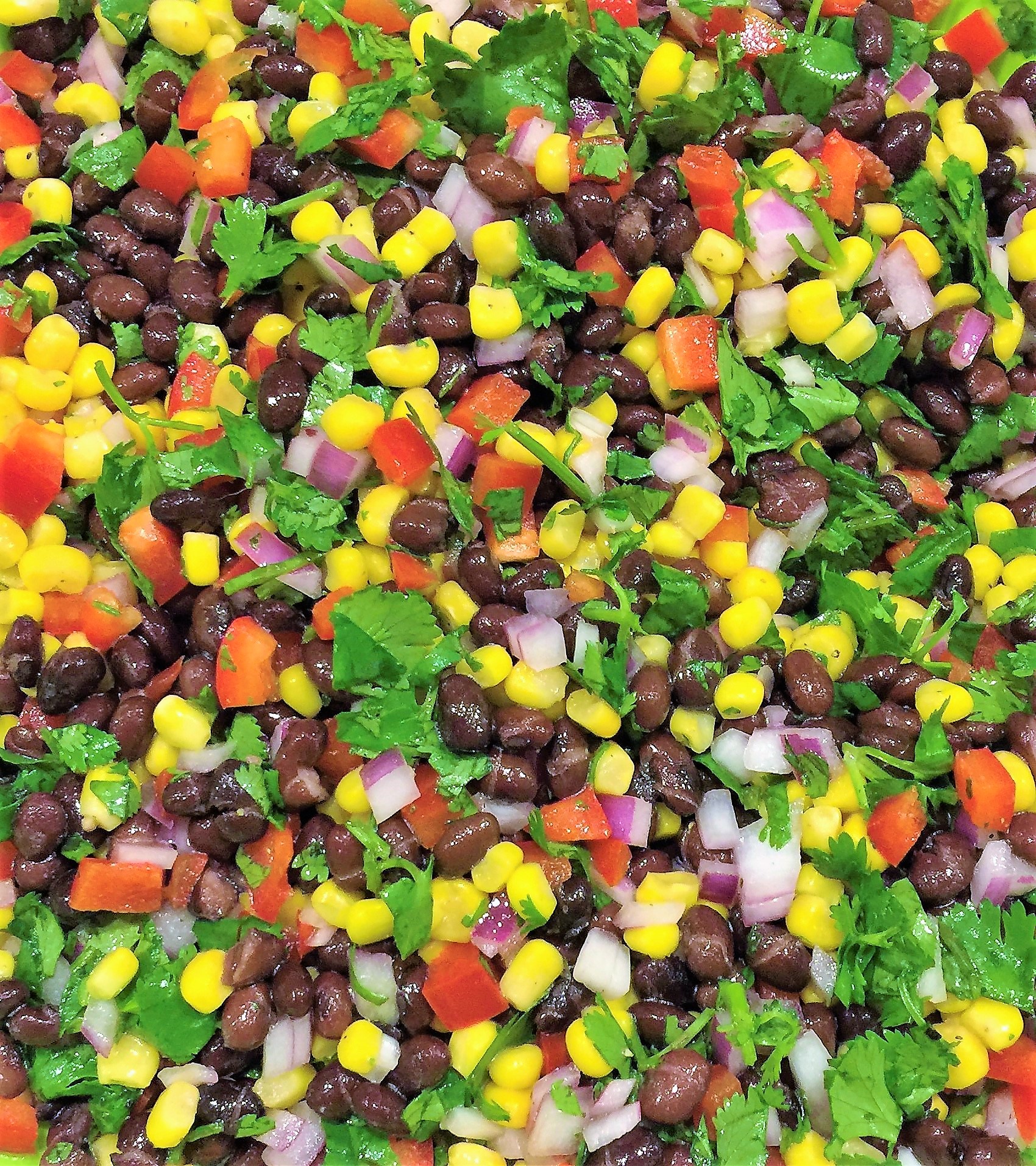 rachels black bean salsa